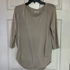 Maurice’s. Tan tunic.